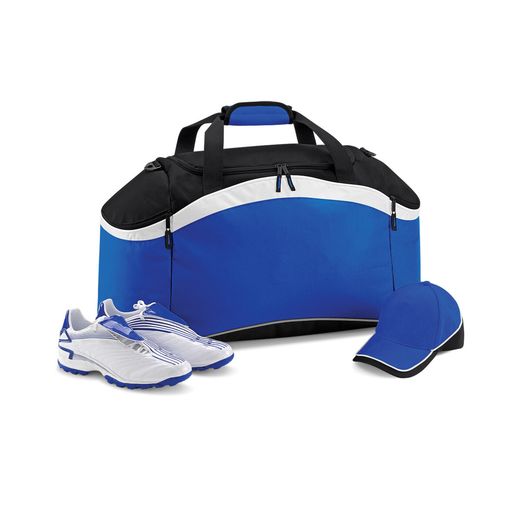 Bagbase Teamwear Holdall Bright Royal/Black/White