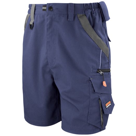 WORK-GUARD by Result Technical Shorts Navy/Black