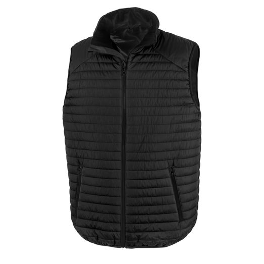 Result Genuine Recycled Thermoquilt Gilet Black/Black