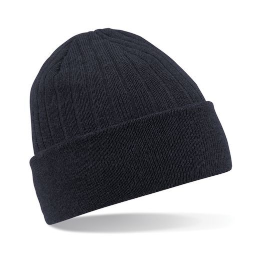 Beechfield  Thinsulate Beanie Dark Graphite