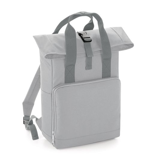 Bagbase Twin Handle Roll-Top Backpack Light Grey