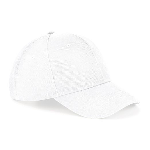 Beechfield  Ultimate 6 Panel Cap White