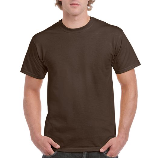 Gildan Ultra Cotton Adult T-Shirt Dark Chocolate