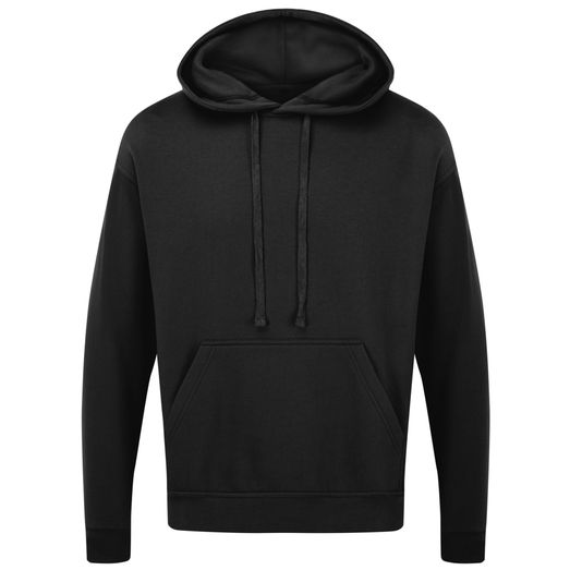 Ultimate Clothing Company Unisex 50/50 260gsm Hooded Sweat Black