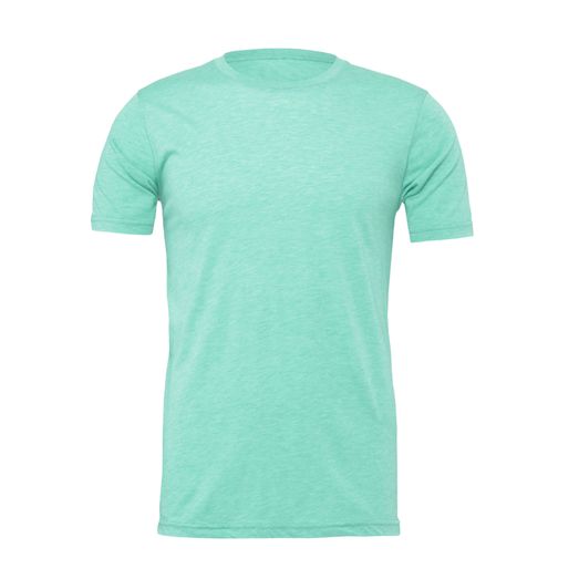 Bella Unisex Heather Jersey Short Sleeve Tee Heather Mint