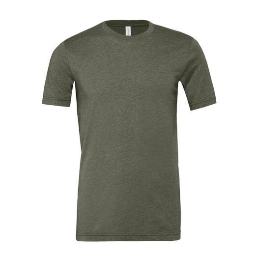 Bella Unisex Heather Jersey Short Sleeve Tee Heather Military Green