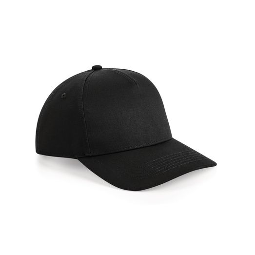 Beechfield  Urbanwear 5 Panel Snapback Black