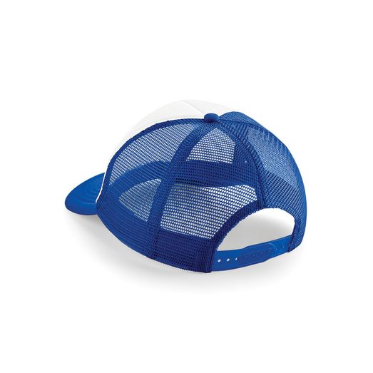 Beechfield  Vintage Snapback Trucker Bright Royal/White