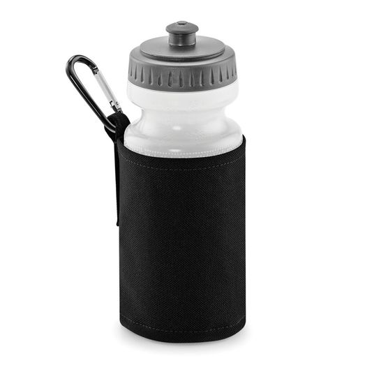 Quadra Water Bottle And Holder Black