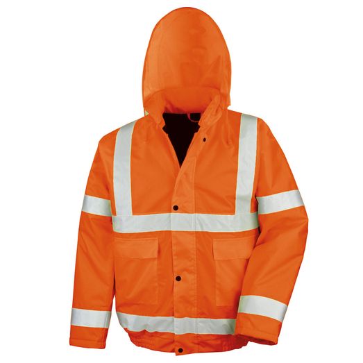 Result Safeguard Winter Blouson Jacket Hi Vis Orange