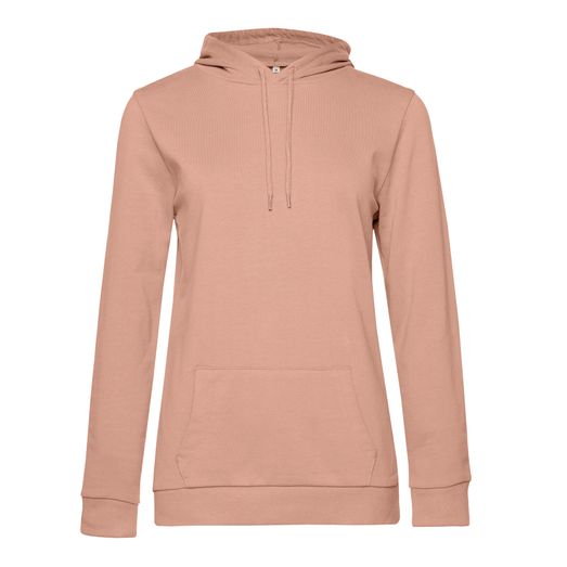 B&amp;C Women's #Hooded Sweat Nude