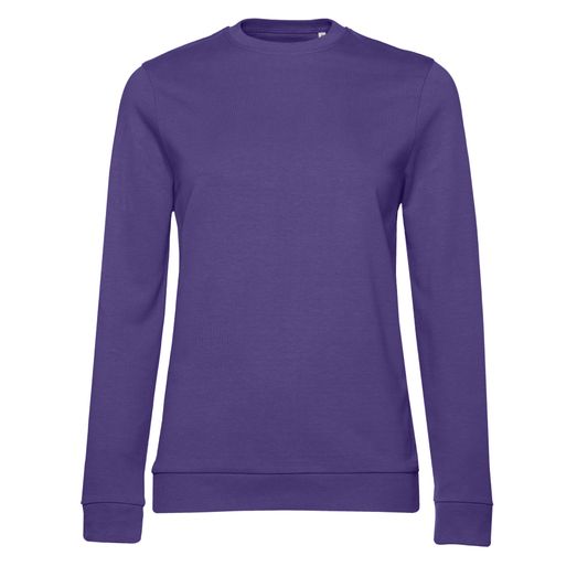 B&amp;C Women's #Set In Sweatshirt Radiant Purple