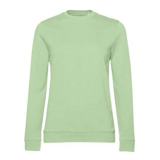 B&amp;C Women's #Set In Sweatshirt Light Jade