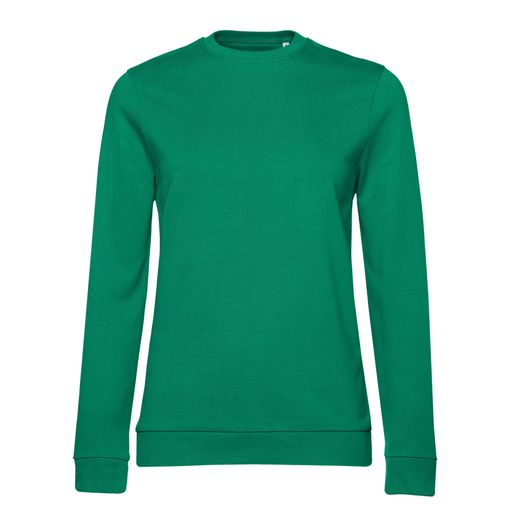 B&amp;C Women's #Set In Sweatshirt Kelly Green
