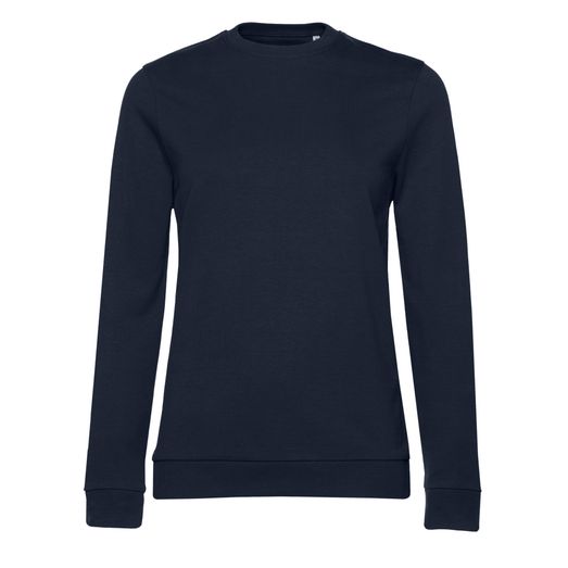 B&amp;C Women's #Set In Sweatshirt Navy Blue