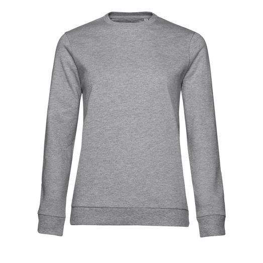 B&amp;C Women's #Set In Sweatshirt Heather Grey