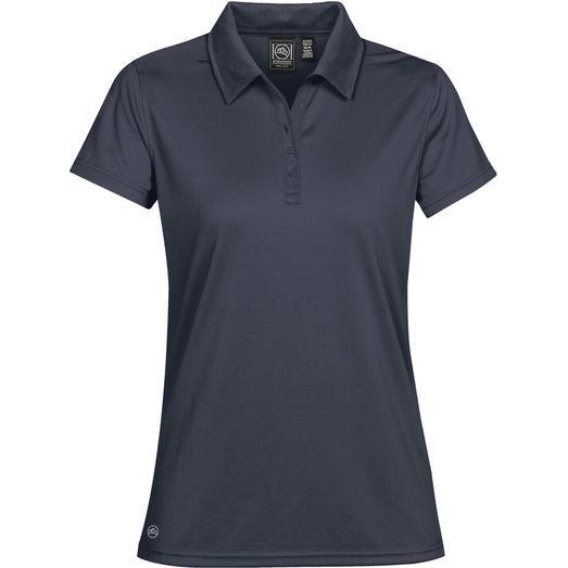 Stormtech Women's Eclipse H2X-Dry Pique Polo Navy Blue