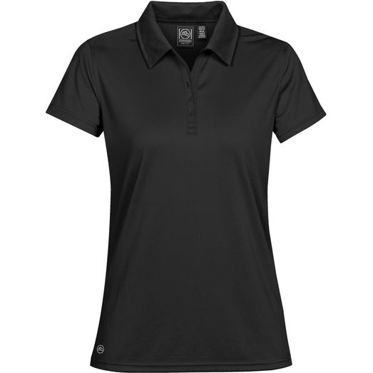 Stormtech Women's Eclipse H2X-Dry Pique Polo Black