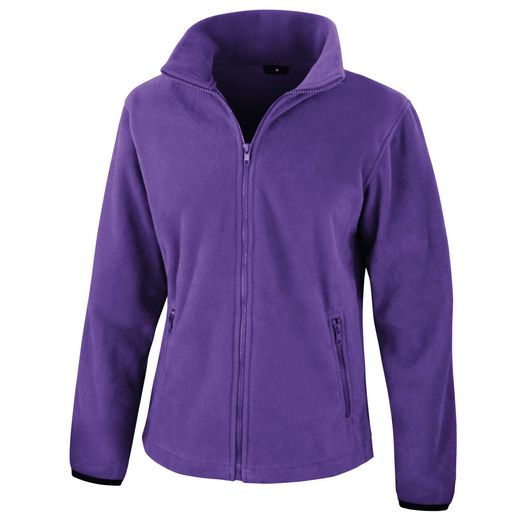 Result Core Women's Fashion Fit Outdoor Fleece Purple