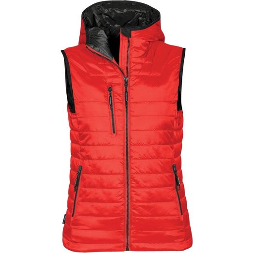 Stormtech Women's Gravity Thermal Bodywarmer True Red/Black