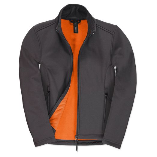 B&amp;C Women's ID.701 Softshell Jacket Dark Grey