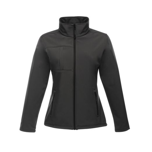 Regatta Women's Octagon II 3 Layer Membrane Softshell Seal Grey/Black