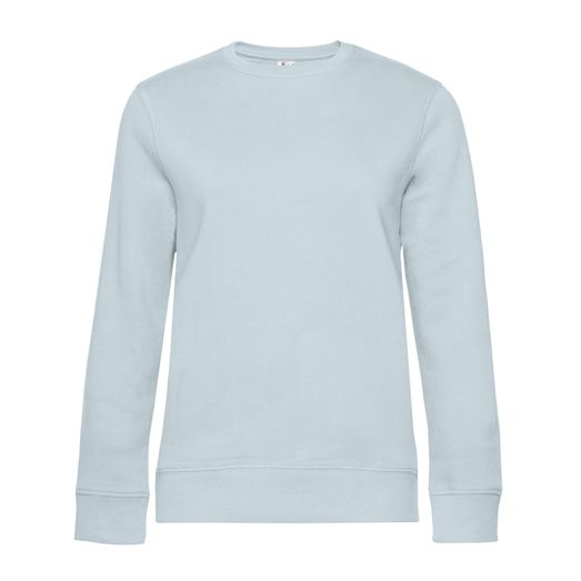 B&amp;C Women's Queen Crew Neck Sweat Pure Sky
