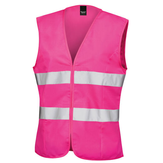 Result Safeguard Women's Safety Vest Floro Pink