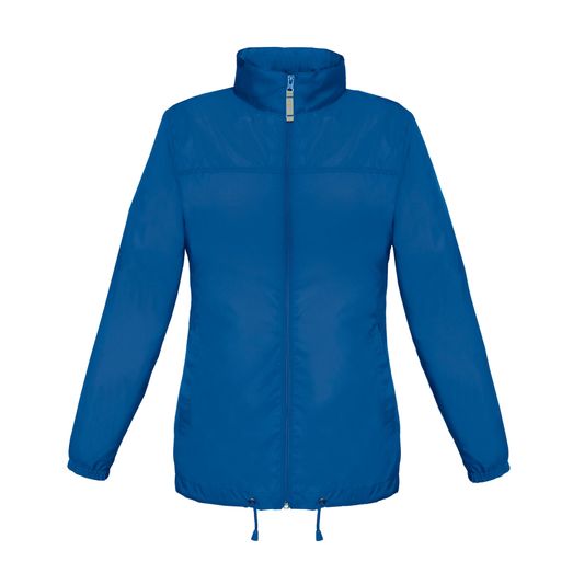 B&amp;C Women's Sirocco Windbreaker Jacket Royal Blue