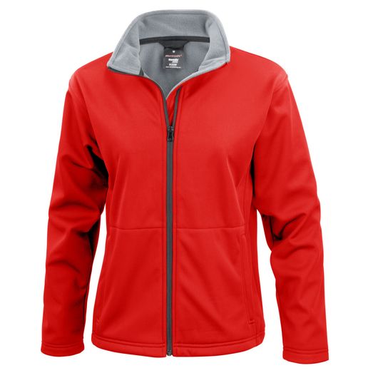 Result Core Women's Softshell Jacket Red