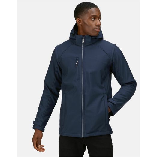 Regatta Men's Erasmus 4-In-1 Softshell Jacket Navy/Navy