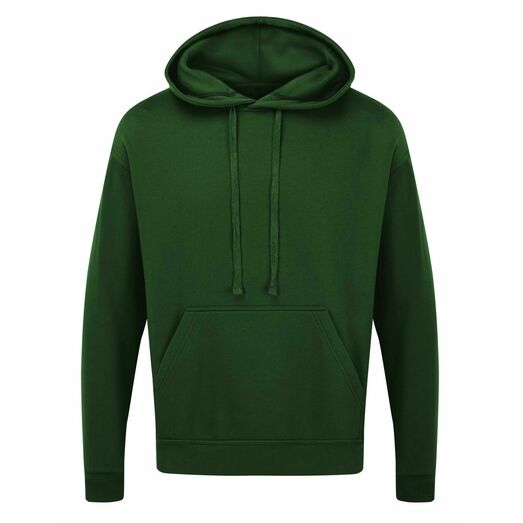 Ultimate Clothing Company Everyday Hooded Sweat Bottle Green