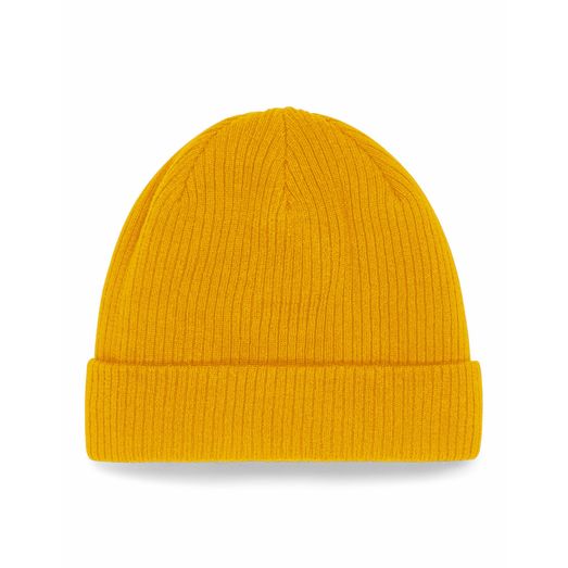 Beechfield  Organic Cotton Beanie Mustard