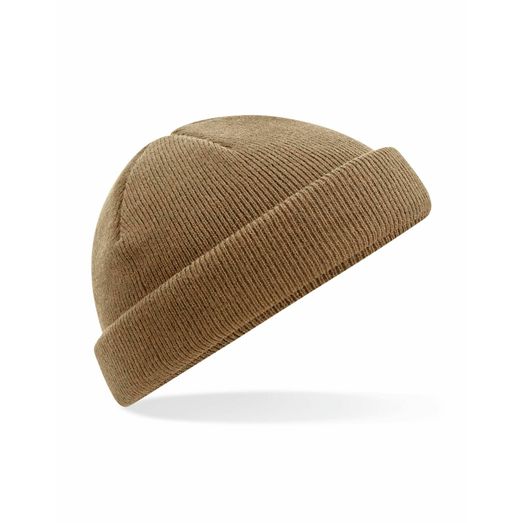 Beechfield  Recycled Mini Fisherman Beanie Biscuit