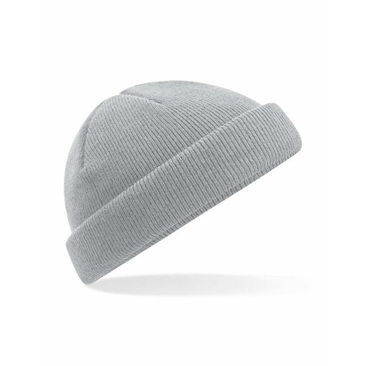 Beechfield  Recycled Mini Fisherman Beanie Light Grey