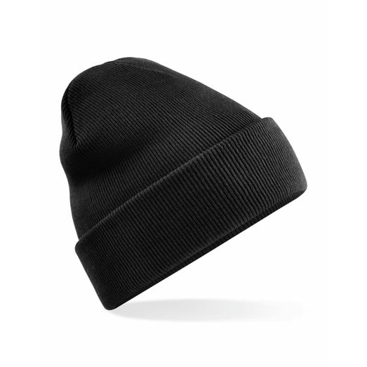 Beechfield  Recycled Original Cuffed Beanie Black