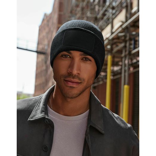 Beechfield  Recycled Original Patch Beanie Graphite
