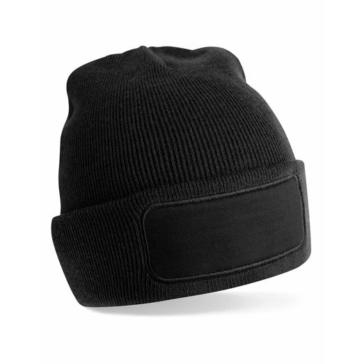 Beechfield  Recycled Original Patch Beanie Black