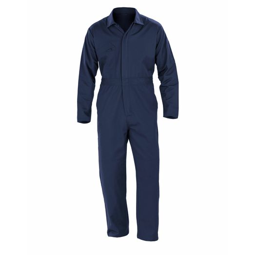 Result Genuine Recycled Action Overall with zip front Navy Blue