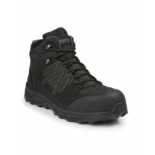 Regatta Safety Footwear Claystone S3 Safety Hiker Black/Granite