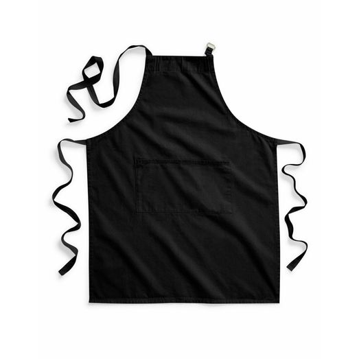 Westford Mill FairTrade Cotton Adult Craft Apron_x000D_ Black