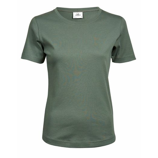 Tee Jays Ladies' Interlock Tee Leaf Green