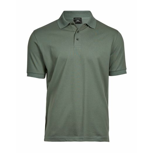 Tee Jays Men's Luxury Stretch Polo Leaf Green