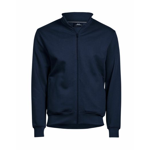 Tee Jays Men's Full Zip Cardigan Navy Blue