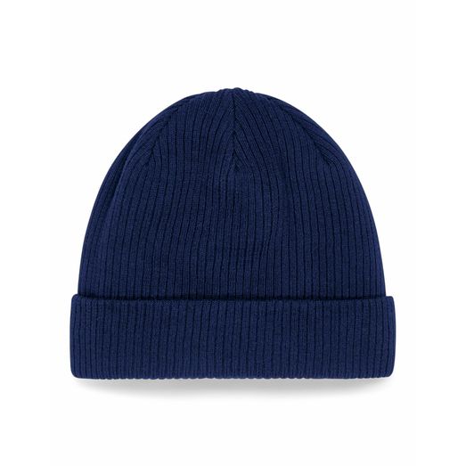 Beechfield  Organic Cotton Beanie Oxford Navy
