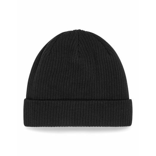 Beechfield  Organic Cotton Beanie Black