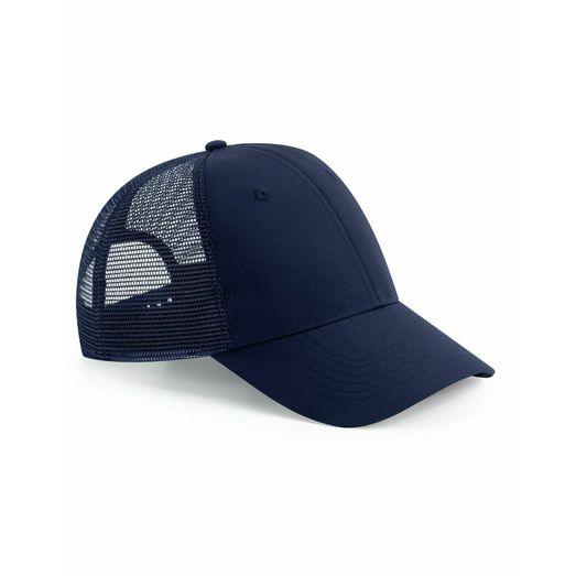 Beechfield  Recycled Urbanwear 6 Panel Snapback Trucker French Navy