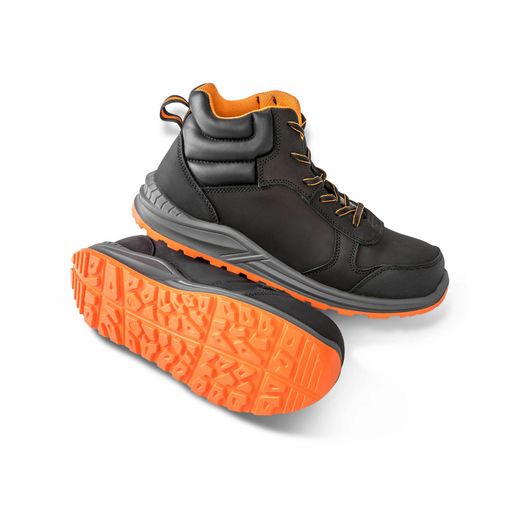 WORK-GUARD by Result Stirling Safety Boot Black/Grey/Orange