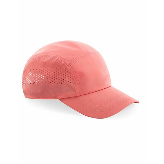 Beechfield  Technical Running Cap Salmon Pink