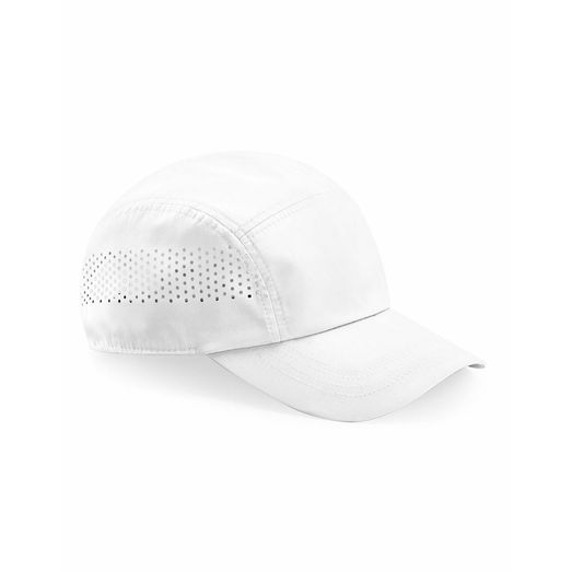 Beechfield  Technical Running Cap White